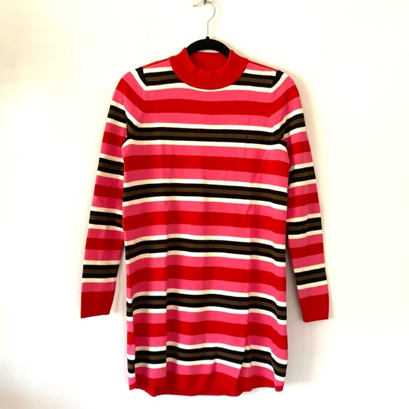 FREE PEOPLE ‘Falling For You’ Striped Knit Mini Dress - Picture 3 of 11